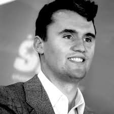 Charlie Kirk speaking at a public event